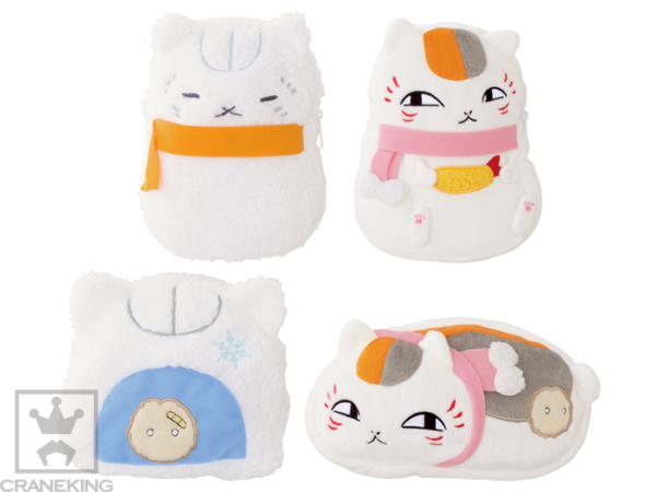 ニャンコだより ~雪の日ほっこり~ぬいぐるみポーチ