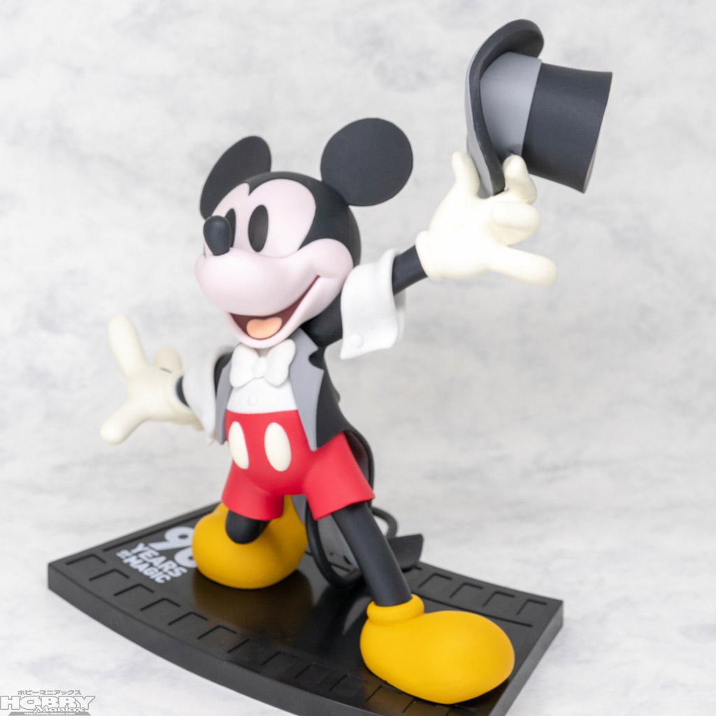 ミッキーマウス 1/4サイズ フィギュア 90周年モデル horizonte.ce.gov.br